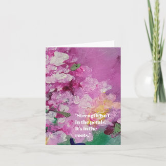 Nog steeds mijn favoriete laag - Krachtige abstrac Kaart