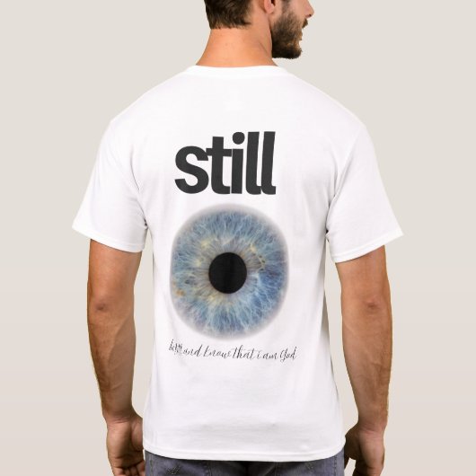 Nog steeds minimalistische esthetische stijlvolle  t-shirt (Achterkant)