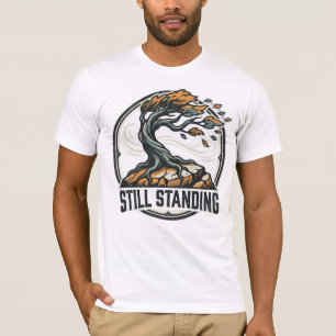 Nog Steeds Motiverende Weerbaarheid Unisex Bel T-shirt