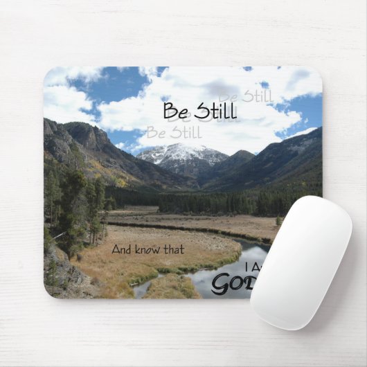 Nog steeds muismat (Met muis)