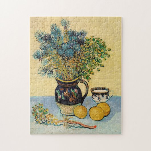 Nog steeds Natuur Morte Vincent van Gogh Painting Legpuzzel (Verticaal)