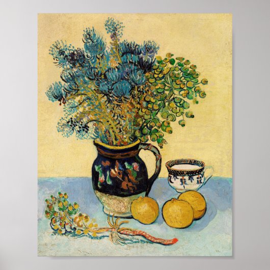 Nog steeds Natuur Morte Vincent van Gogh Painting Poster (Voorkant)