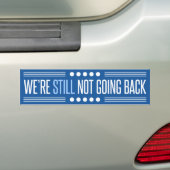 Nog steeds niet terug Harris Bumpersticker (Op auto)