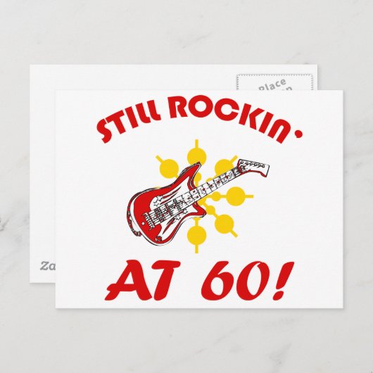 Nog steeds om 60 uur. briefkaart (Voorkant / Achterkant)