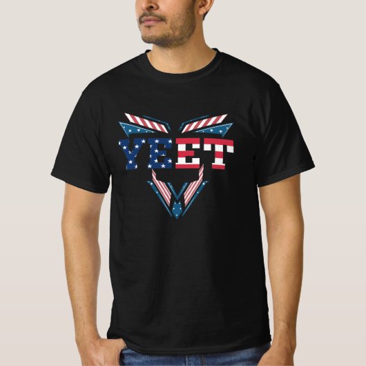 nog steeds onder Amerikaanse vlag T-shirt (Voorkant)