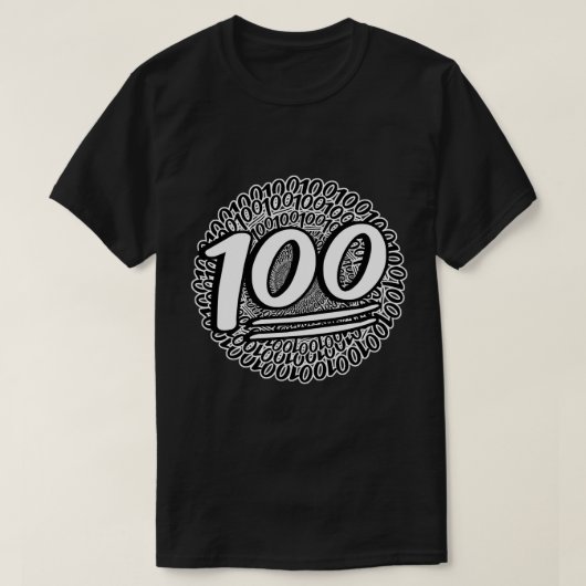 Nog steeds op 100 t-shirt (Design voorkant)