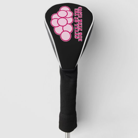 Nog steeds op de grote roze wolk golfheadcover (Voorkant)