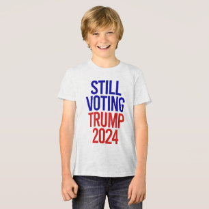 Nog steeds op Trump stemmen voor President 2024 Tri-Blend Shirt