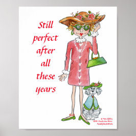 Nog steeds perfect na al deze jaren tekst poster