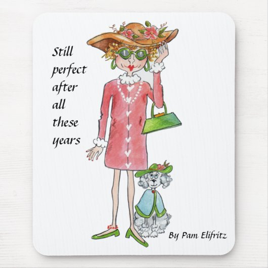 Nog steeds perfect, zoals ik hoop dat je programme muismat (Voorkant)