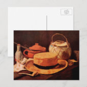 Nog steeds Pet met een levende gele riem van Vince Briefkaart (Voorkant / Achterkant)