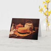 Nog steeds Pet met een levende gele riem van Vince Kaart (Gele Bloem)