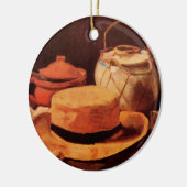 Nog steeds Pet met een levende gele riem van Vince Keramisch Ornament (Links)