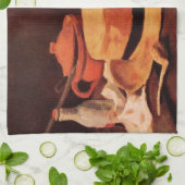 Nog steeds Pet met een levende gele riem van Vince Theedoek (Gevouwen)