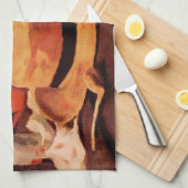 Nog steeds Pet met een levende gele riem van Vince Theedoek (Quarter Fold)