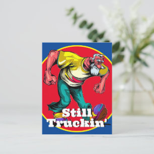 Nog steeds plezier Truckin' Briefkaart