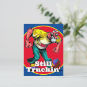 Nog steeds plezier Truckin' Briefkaart (Staand voorkant)