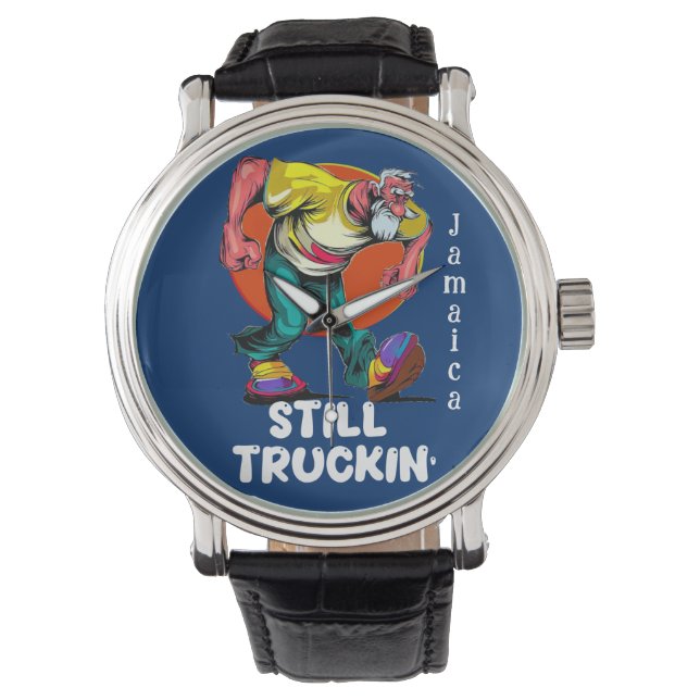 Nog steeds plezier Truckin' Horloge (Voorkant)