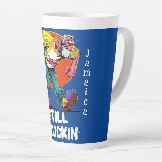 Nog steeds plezier Truckin' Latte Mok (Rechterhoek)