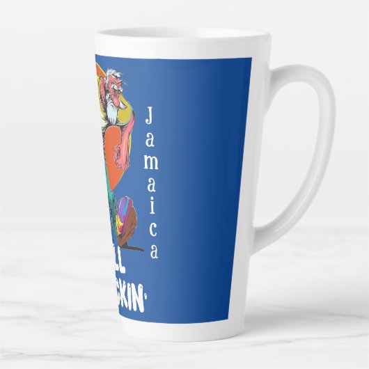 Nog steeds plezier Truckin' Latte Mok (Rechts)