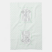 Nog steeds Polka Dot Kitchen Towel Theedoek (Verticaal)