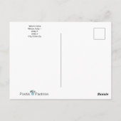 Nog steeds | Psalms Christelijke ventilator Briefkaart (Achterkant)