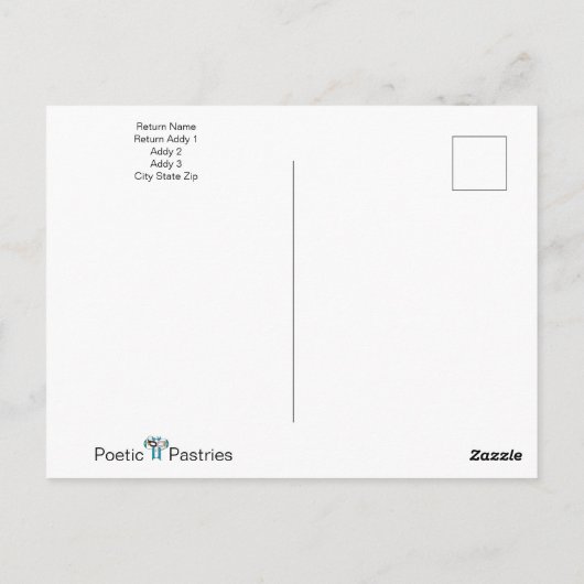 Nog steeds | Psalms Christelijke ventilator Briefkaart (Achterkant)