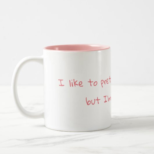 Nog steeds Psycho Coffee-Mok Tweekleurige Koffiemok (Links)