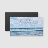 Nog steeds Quote Blue Waves (Voorkant / Achterkant)