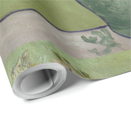 Nog steeds roze rozen in een vaas van Van Gogh Cadeaupapier