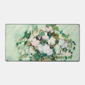 Nog steeds Rozen in een Vase door Vincent van Gogh Bureaumat (Voorkant)