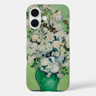 Nog steeds Rozen in een Vase door Vincent van Gogh iPhone 16 Hoesje