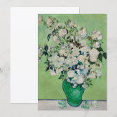 Nog steeds Rozen in een Vase door Vincent van Gogh Kaart (Voorkant / Achterkant)