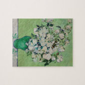 Nog steeds Rozen in een Vase door Vincent van Gogh Legpuzzel (Horizontaal)