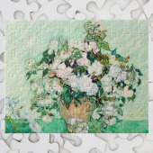 Nog steeds Rozen in een Vase door Vincent van Gogh Legpuzzel