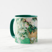 Nog steeds Rozen in een Vase door Vincent van Gogh Mok (Voorkant links)