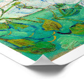 Nog steeds Rozen in een Vase door Vincent van Gogh Poster (Hoek)