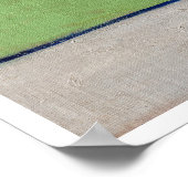 Nog steeds Rozen in een Vase door Vincent van Gogh Poster (Hoek)