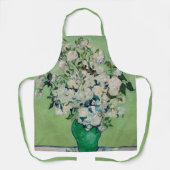 Nog steeds Rozen in een Vase door Vincent van Gogh Schort (Voorkant)