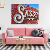 Nog steeds Sassy 1980 Canvas Afdruk (Insitu (Woonkamer))