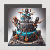 NOG STEEDS SCHOMMELEND, Ouder Volwassene Verjaarda Kaart (Voorkant / Achterkant)