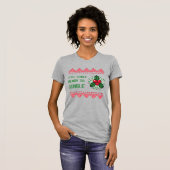 Nog steeds single klaar om te rinkelen Funny Kerst T-shirt (Voorkant volledig)