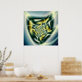 nog steeds slaperig poster (Keuken)