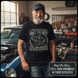 Nog steeds sleutels in hun zeventiger jaren Funny T-shirt