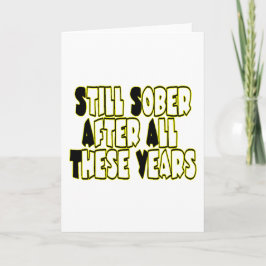 Nog steeds Sober Kaart