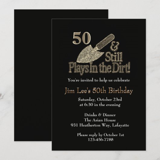 Nog steeds speelt in 'Dirt Gardening' om het even Kaart (Voorkant / Achterkant)