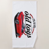 Nog steeds speelt met stenen strandlaken (Voorkant)