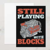 Nog steeds spelen met blokken Mechanics Kaart (Voorkant / Achterkant)