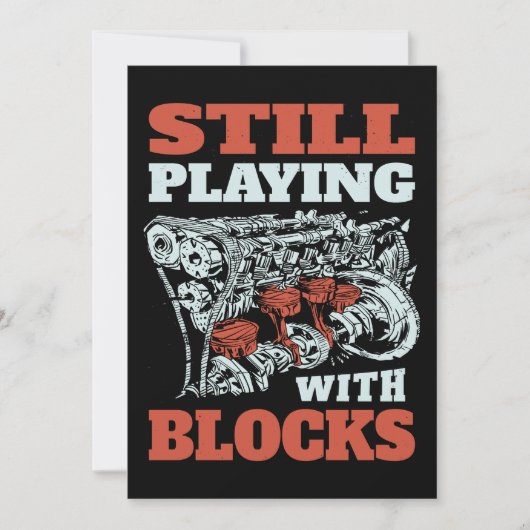 Nog steeds spelen met blokken Mechanics Kaart (Voorkant)