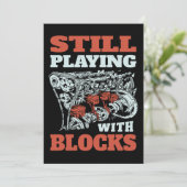 Nog steeds spelen met blokken Mechanics Kaart (Staand voorkant)